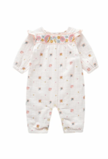 Louise Misha Girls Eloise Jumpsuit in Off-White