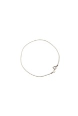 Lisbeth Tia Beaded Chain Bracelet - Silver
