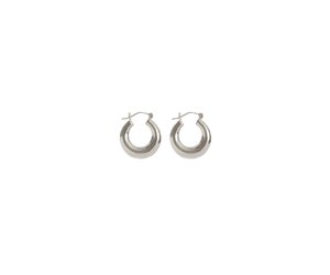 Sterling Silver Hoop Earring - Adorn Boutique