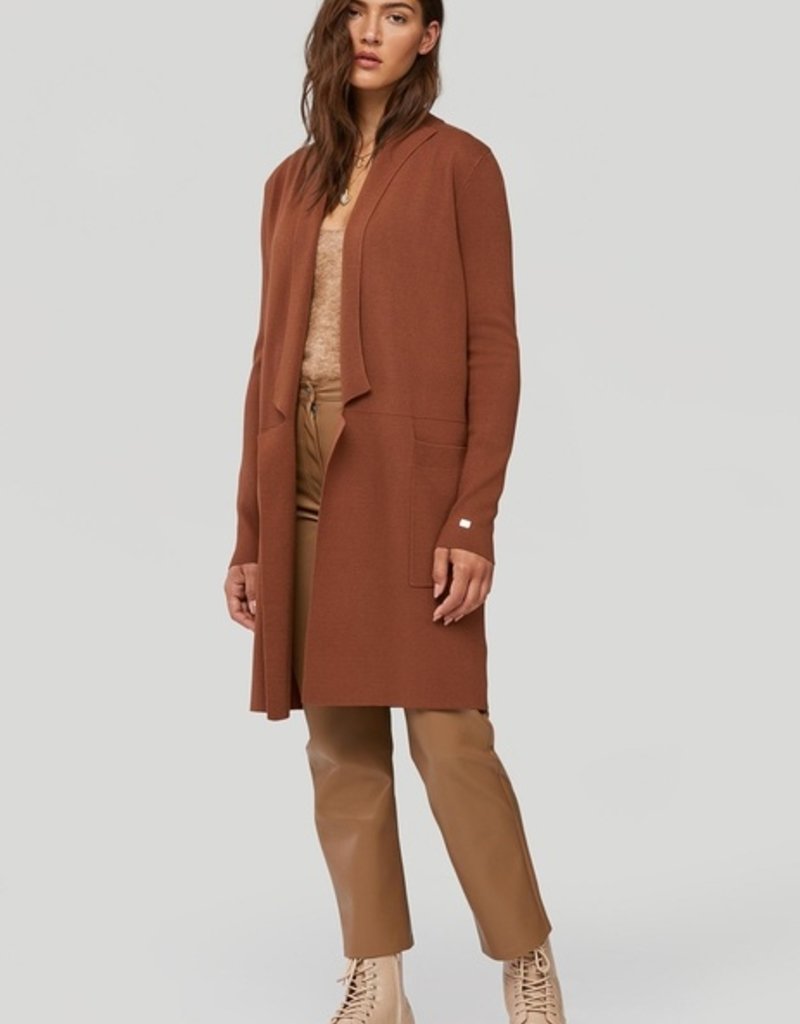 Soia and Kyo Benela Knit Cardigan - Russet