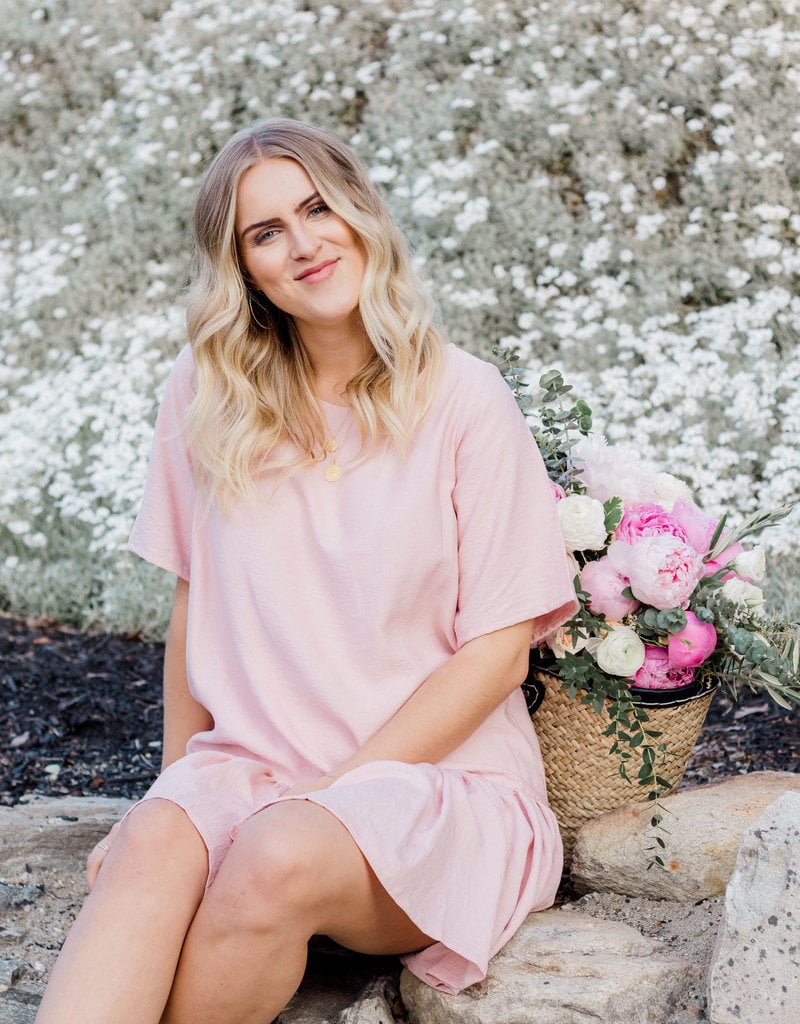 Emma Knudsen The Original Lauren Dress in Pink (FINAL SALE)