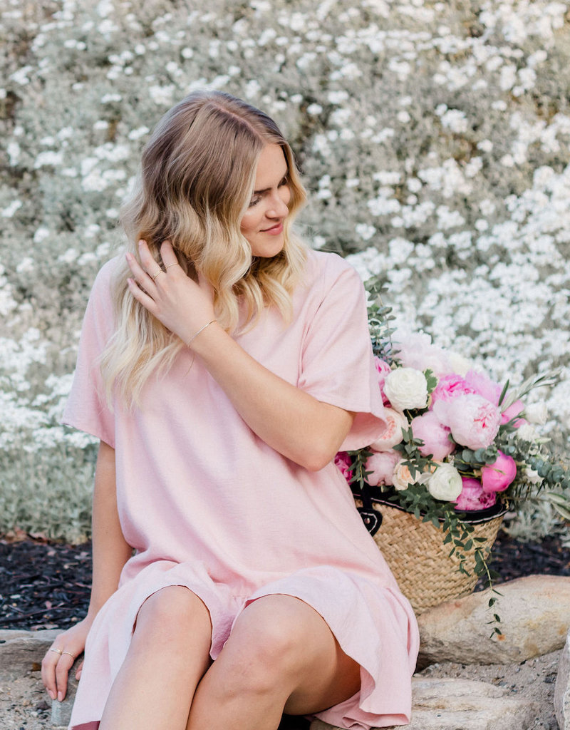 Emma Knudsen The Original Lauren Dress in Pink (FINAL SALE)