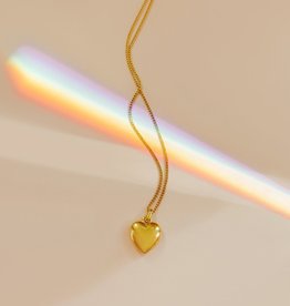 Sugar Blossom Chariot Heart Pendant Necklace