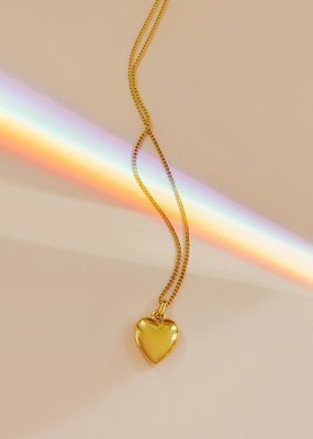 Sugar Blossom Chariot Heart Pendant Necklace