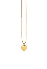 Sugar Blossom 18K Gold Plated Brass With Small Heart Pendant