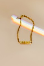 Sugar Blossom Maxwell Mama Bracelet with Curb Chain