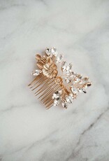 Luna & Stone Lisbon Hair Comb Gold