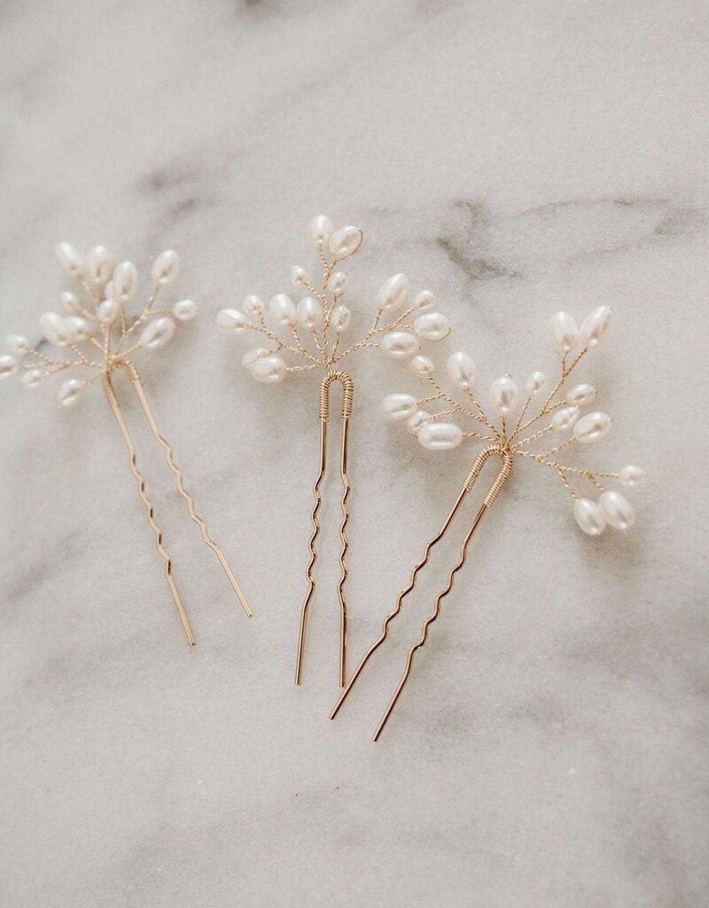 Luna & Stone Hadera Hair Pins (set of 3)
