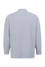 Yaya Sweater With Verticle Seam and Ribbed Details