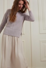 Yaya Sweater With Verticle Seam and Ribbed Details
