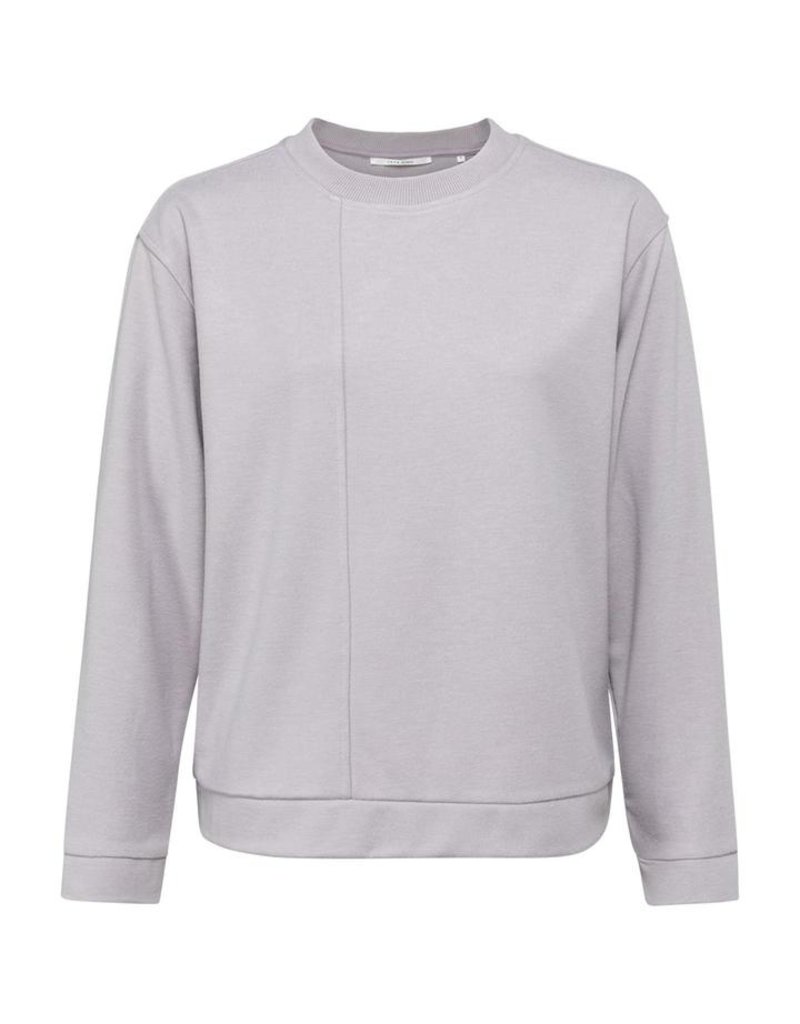 Yaya Sweatshirt With Vertical Seam Detail (FINAL SALE)