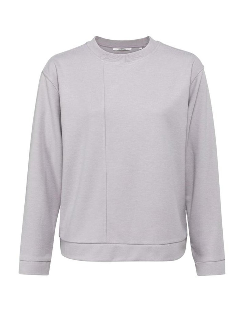 Yaya Sweatshirt With Vertical Seam Detail