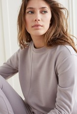 Yaya Sweatshirt With Vertical Seam Detail