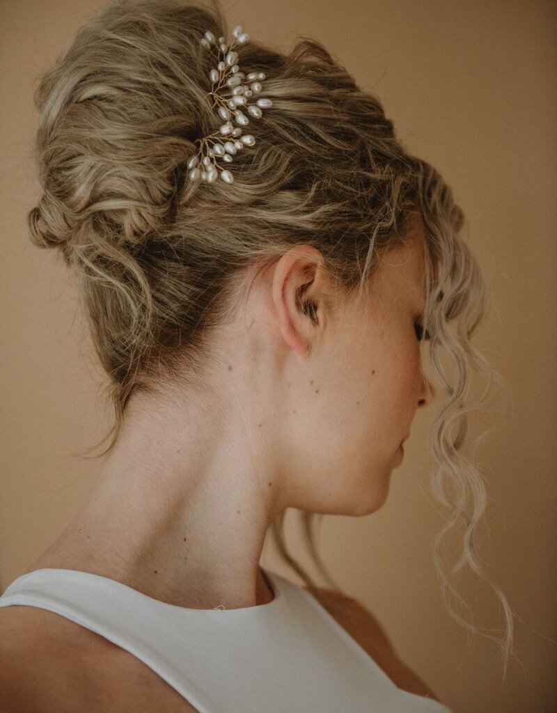 Luna & Stone Hadera Hair Pins (set of 3) Silver