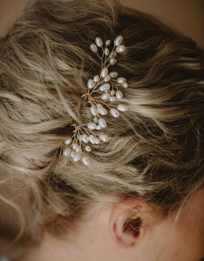 Luna & Stone Hadera Hair Pins (set of 3) Silver