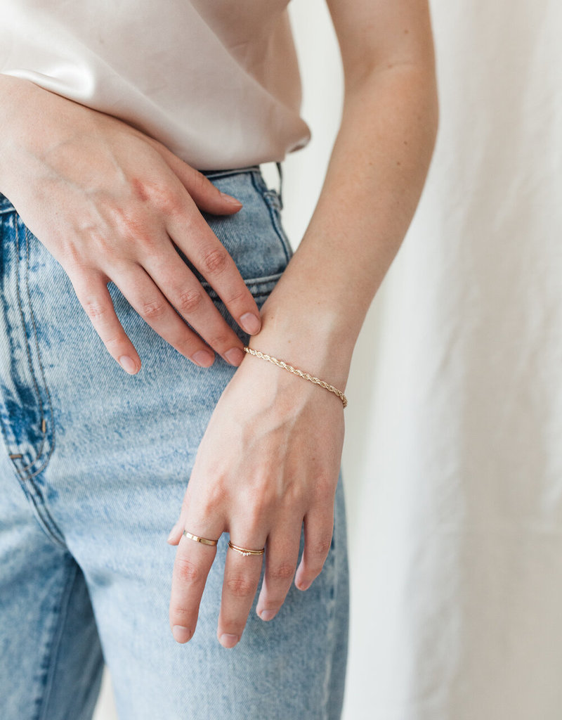 Lavender & Grace Capri Chain Bracelet