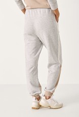 Part Two Leva Jersey Pants in Color Block Neutral