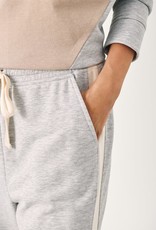 Part Two Leva Jersey Pants in Color Block Neutral