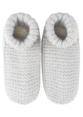 Chunky knit bootie slippers, Lemon, Shop Women's Slippers Online