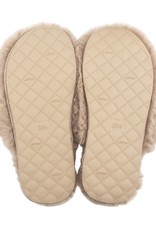 Lemon Lux Faux Fur Slide Slipper