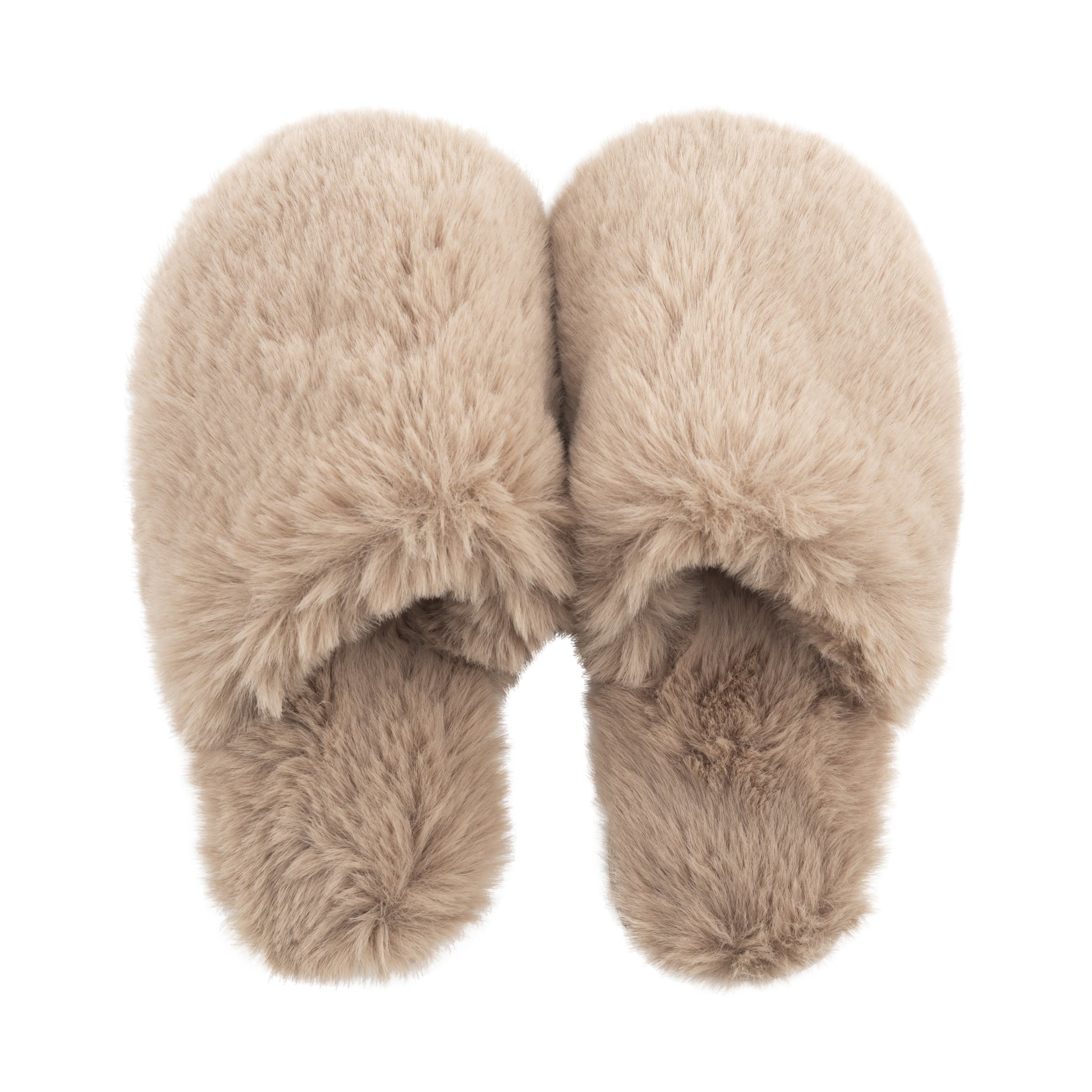 Lux Faux Fur Slide Slipper Adorn Boutique