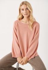 Part Two Laureen Knitted Pullover in Rose Dawn