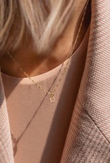 Leah Alexandra Tiny Horseshoe Necklace