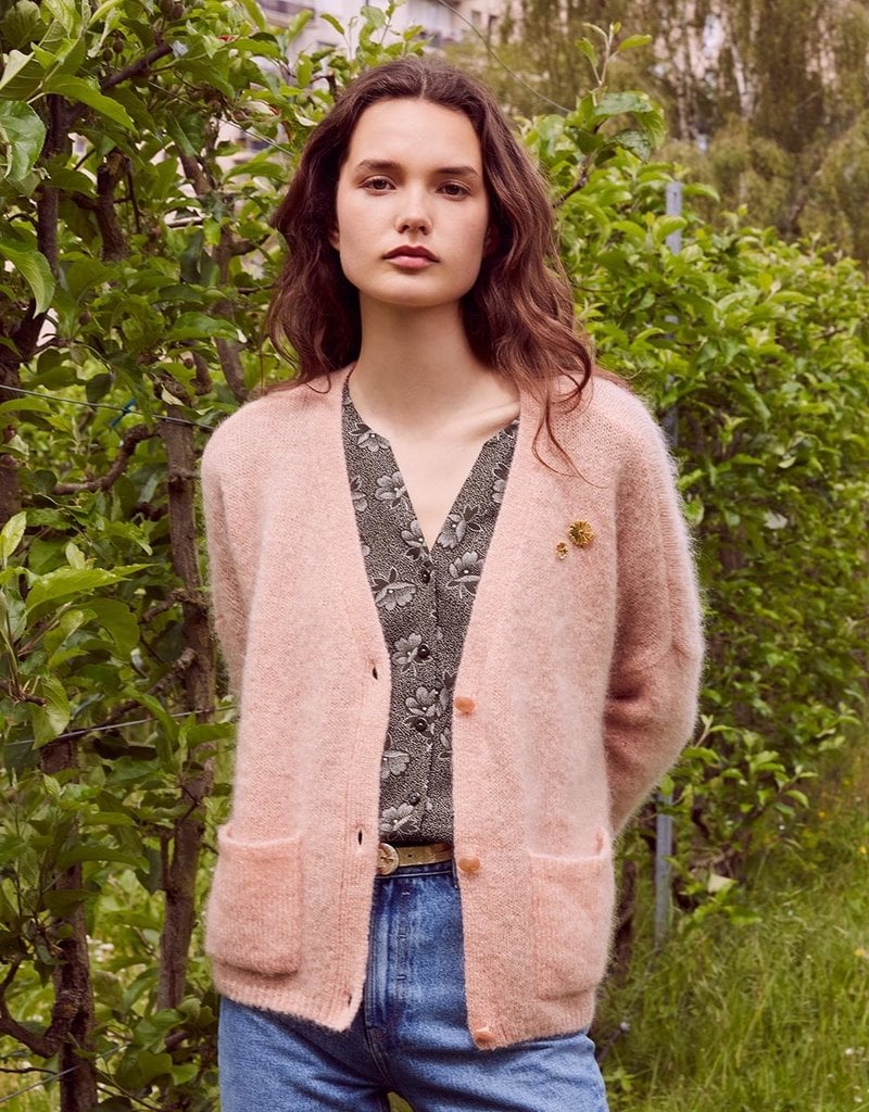 Wool cardigan