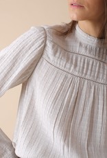 Indi and Cold Cara High-Neck Blouse