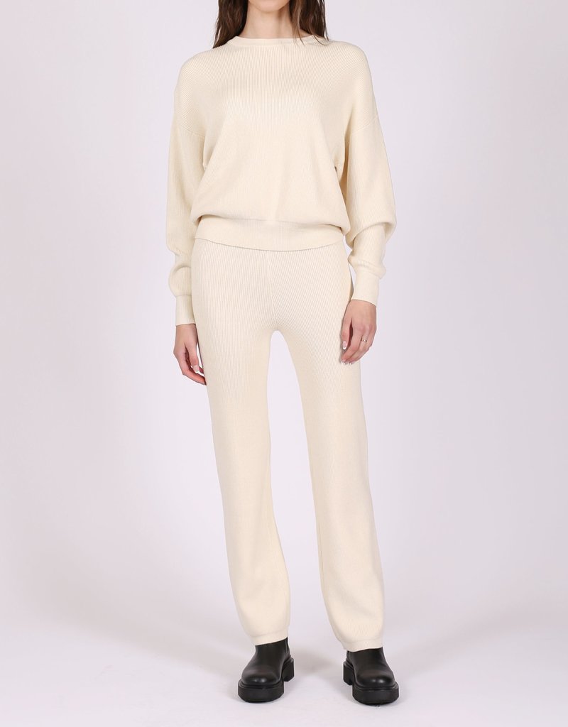 Brunette the Label Ribbed Knit Pant (FINAL SALE)