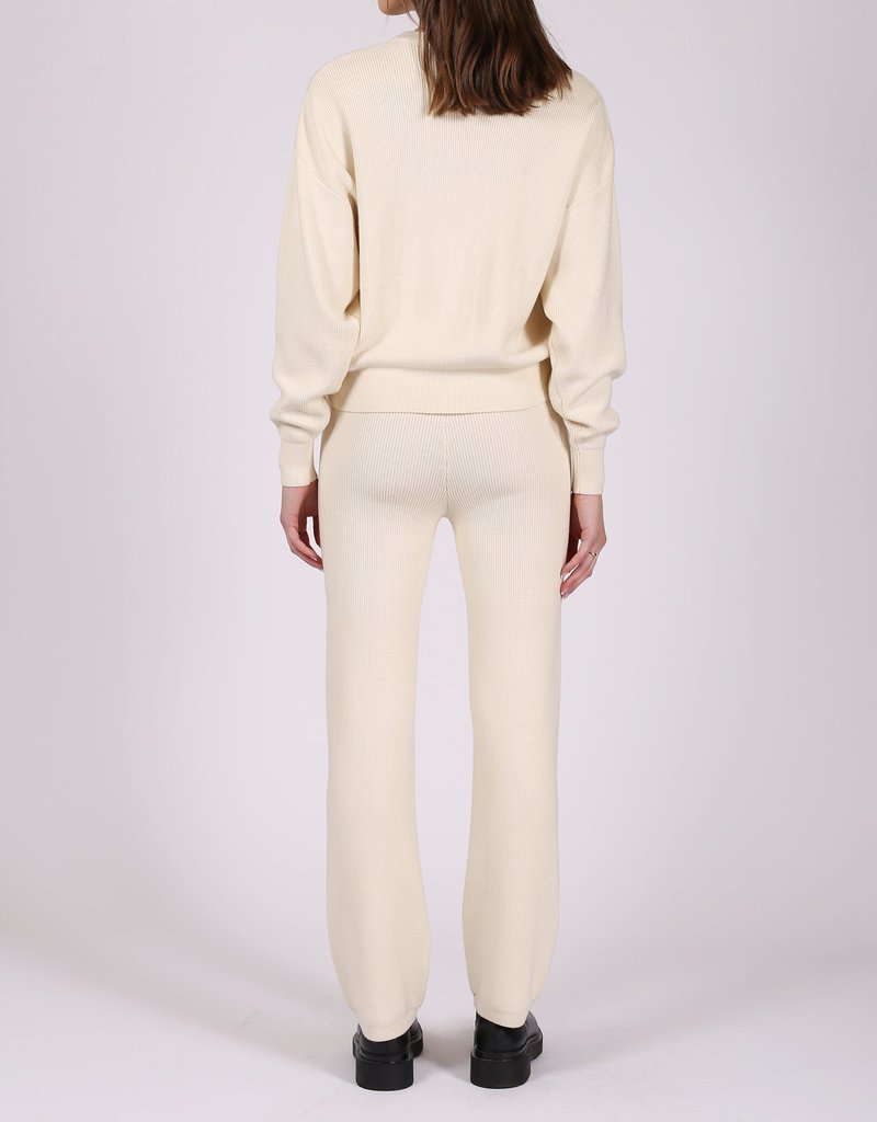 Brunette the Label Ribbed Knit Pant (FINAL SALE)