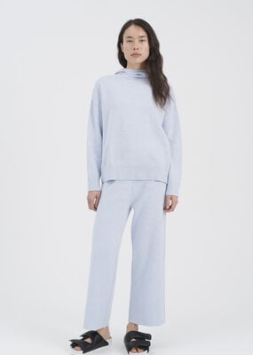 InWear Foster Knit Pant in Light Blue