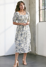 Polagram Lola Smocked Sweetheart Maxi Dress (FINAL SALE)