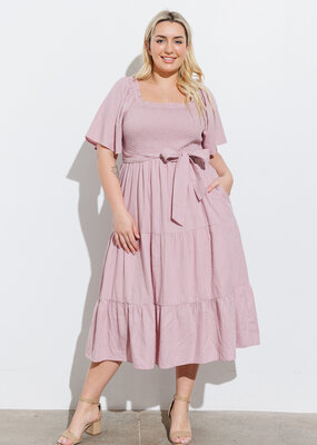 Polagram Maisey Tiered Maxi Dress (3X)