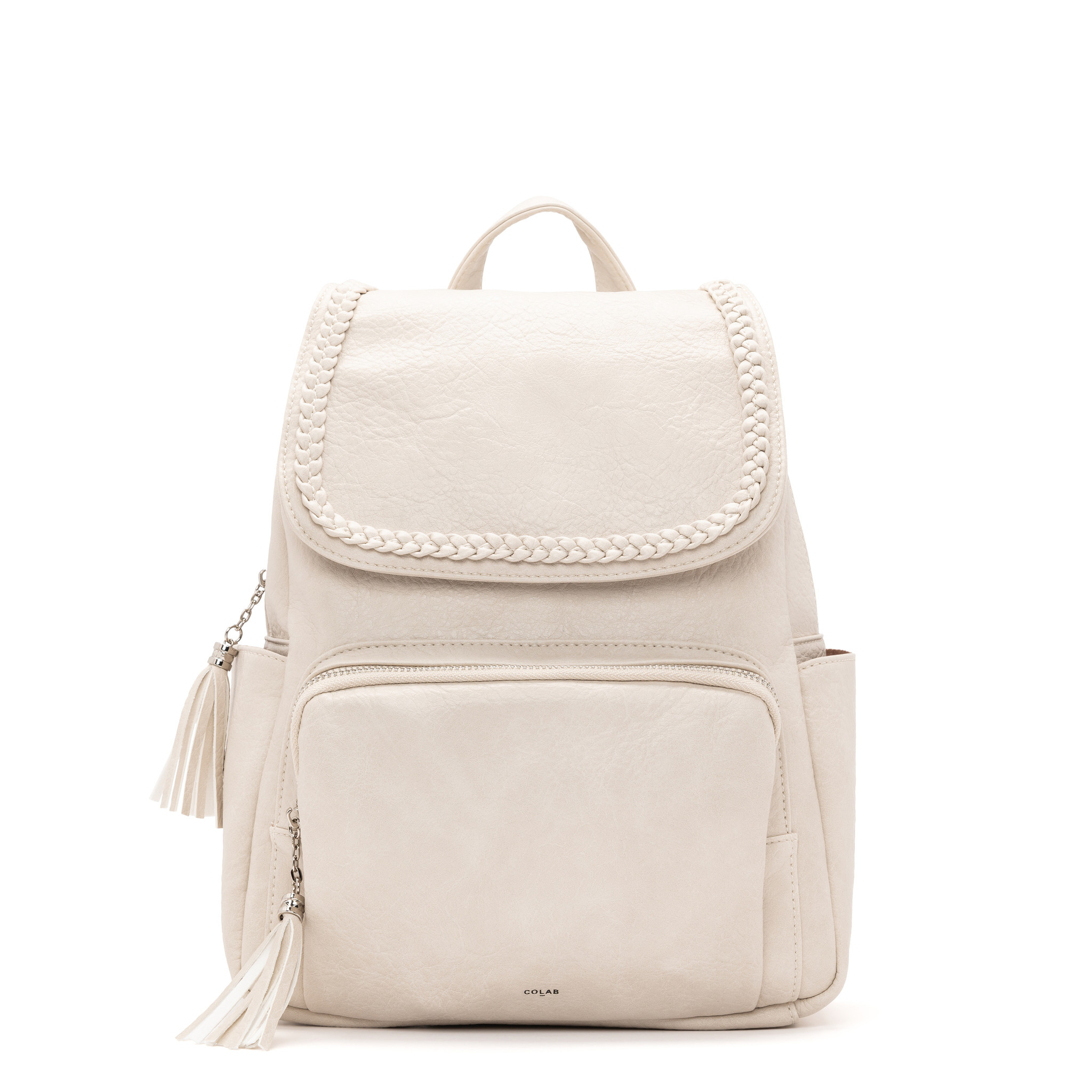 Kazy Backpack with Braided Trim - Adorn 