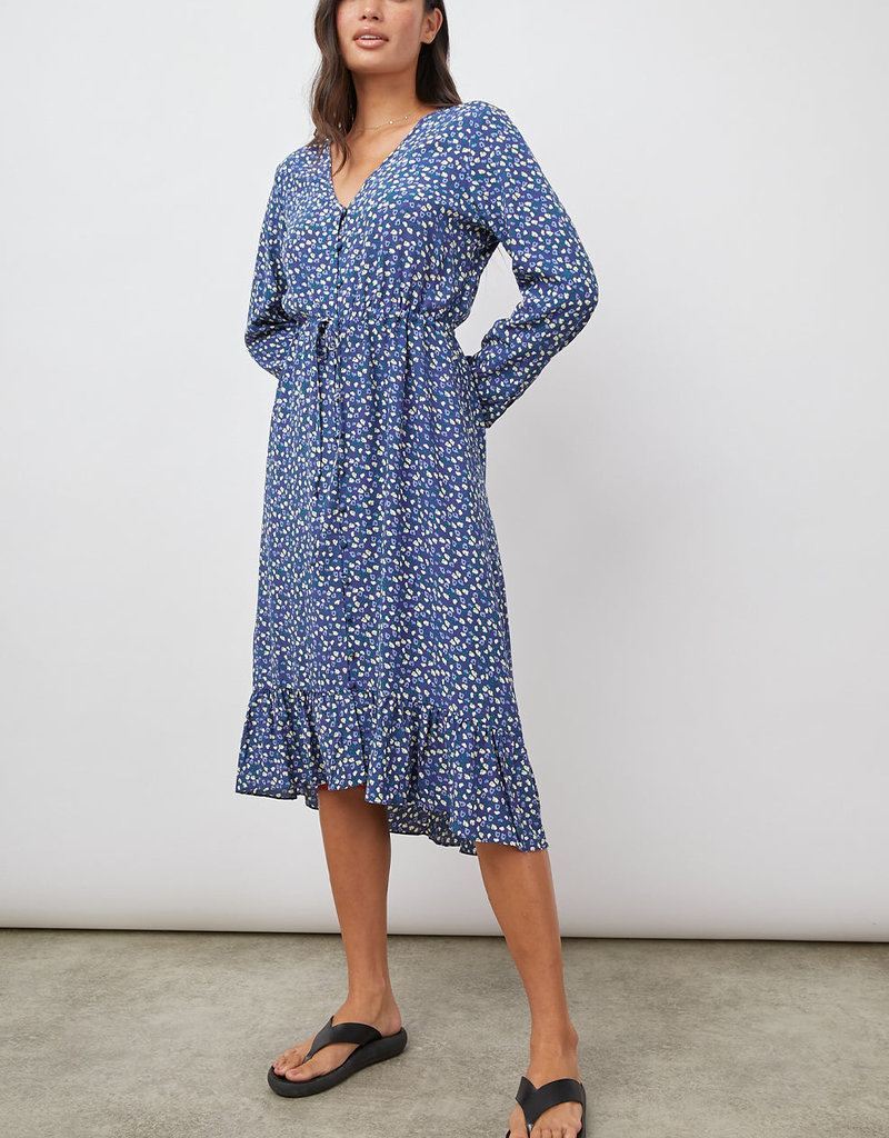 Jade Floral High Low Maxi Dress, S-3XL - ShopperBoard