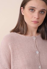Indi and Cold Liz Short Sleeve Linen Cardigan (FINAL SALE)