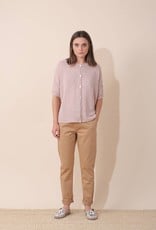 Indi and Cold Liz Short Sleeve Linen Cardigan (FINAL SALE)