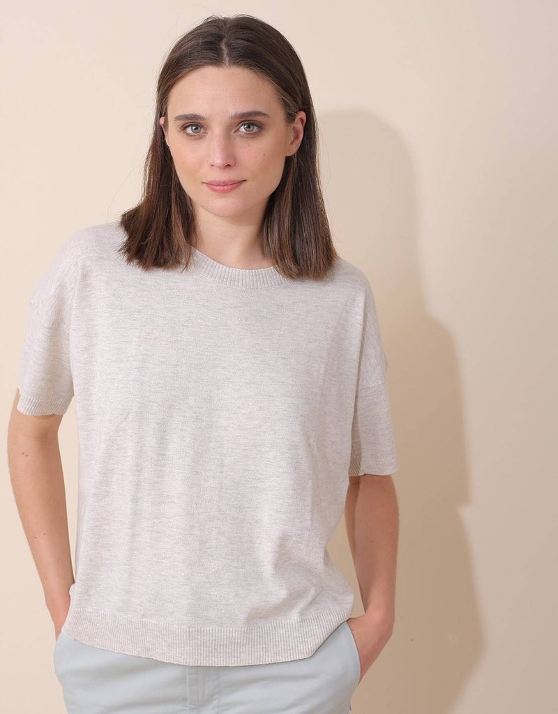 Indi and Cold Shawna Short Sleeve Knit Tee