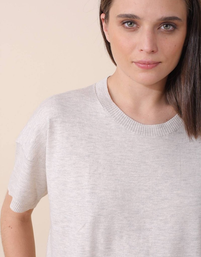 Indi and Cold Shawna Short Sleeve Knit Tee