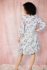 Indi and Cold Lynn Long Sleeve Floral Dress