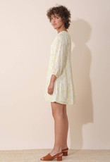 Indi and Cold Cadie Citronela Print Mini Dress (FINAL SALE)