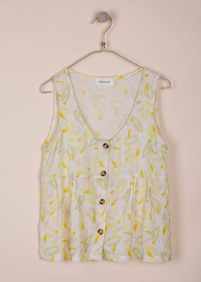 Indi and Cold Citronela Printed Tank *Only One Left - XS*