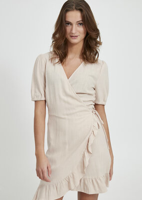 B.Young Iliane Linen Wrap Dress *Size 6 & 8 Left*