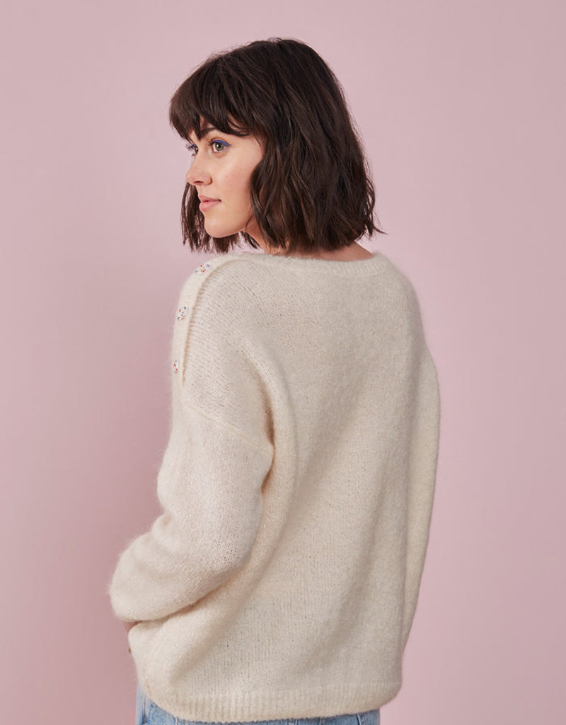 Des Petits Hauts Artemis Ecru Knit (FINAL SALE)