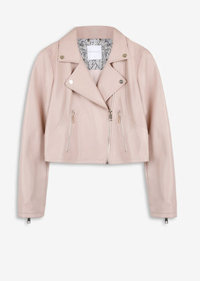 Rino and Pelle Safi Cropped Vegan Leather Jacket