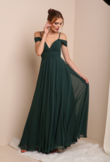 Soieblu Cara Maxi Dress in Emerald Green