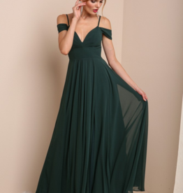 Soieblu Cara Maxi Dress in Emerald Green