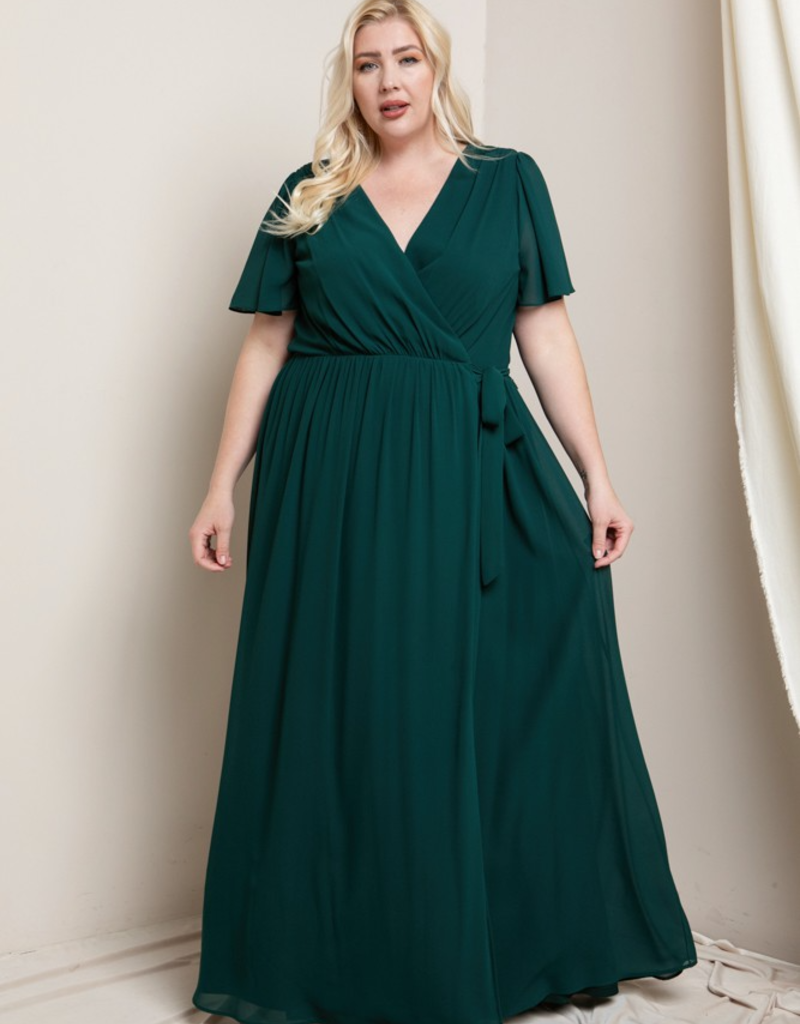 Lexi Wrap Maxi Dress