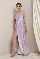 Soieblu Leia Floral Maxi Wrap Dress